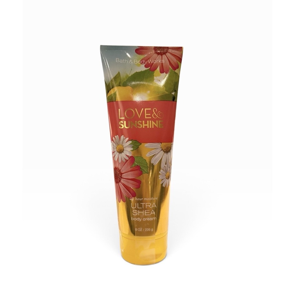 Bath & Body Works Love & Sunshine Ultra Shea Body Cream 8 Oz New Retired